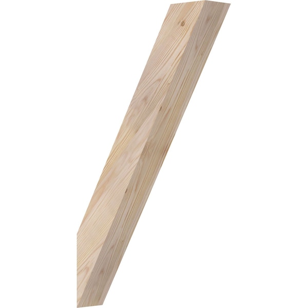 Ekena Millwork 3 1/2"W x 16"D x 28"H Traditional Smooth Knee Brace, Douglas Fir BRC04X16X28TRA00SDF - main